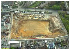 Retaining Wall 1 - Chapelfield Retail And Residential Development - Norwich